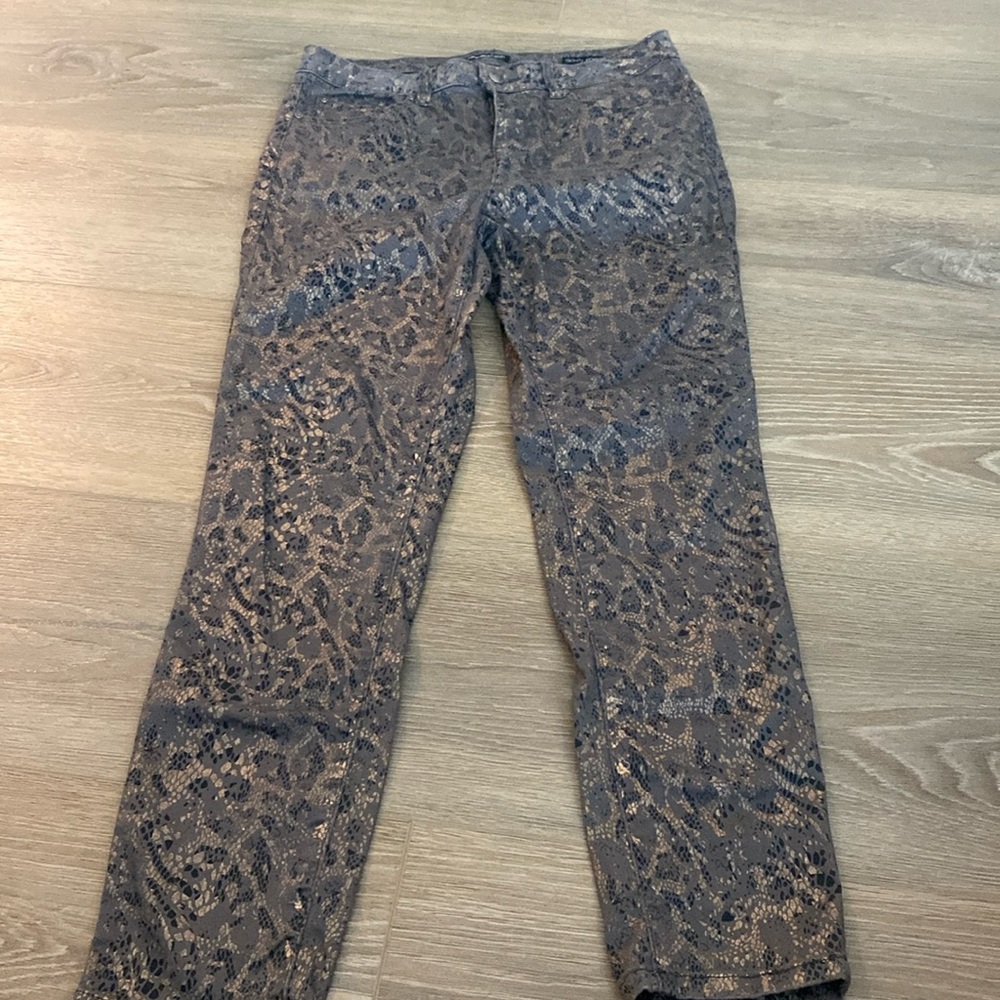 Snakeprint Dressy Jean